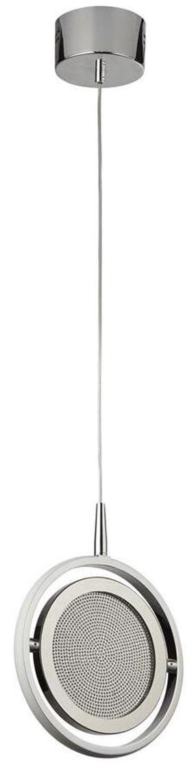Šviestuvas kabinamas Searchlight Gyroscope 5301-1CC, LED, 3000 °K, 1 x 24 W, chromo sp. / chromo sp.