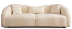 Sofa Hanah Home Venedik 3 Seat, kreminė sp., 236 x 91 cm x 76 cm