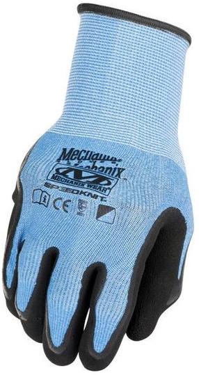 Darba cimdi Mechanix Wear SpeedKnit CoolMax S1CB-03-009, zila krās./melna krās., L, 2 gab.