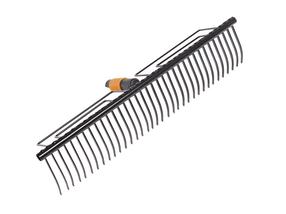 Siena grābeklis universāls Fiskars QuikFit 135514/1000656, bez kāta, 570 mm, melna krās.