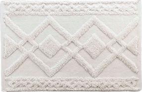 Vannitoa põrandamatt Douceur d`Interieur Gladis, helebeež, 80 cm x 50 cm