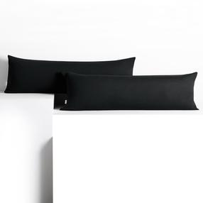 Pagalvės užvalkalas Restilo Amber, juoda sp., 40 cm x 145 cm, 2 vnt.
