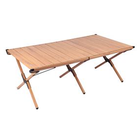 Kempinga galds Outliner, brūna krās., 118 cm x 66 cm x 43 cm