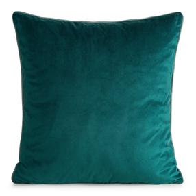Dekoratyvinės pagalvėlės užvalkalas Gaja JA151-01, tamsi turkio, 45 cm x 45 cm