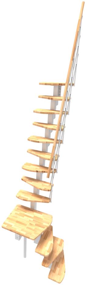 Laiptai Minka Quatro Turn, 72 cm x 298 cm