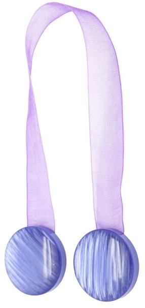 Užuolaidų laikiklis su magnetu Round, 4 cm, violetinė sp.