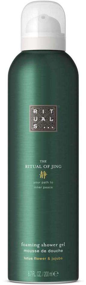 Ķermeņa mazgāšanās želeja, putas Rituals The Ritual of Jing, 200 ml