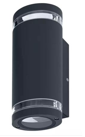 Āra sienas lampa Ledvance Endura Classic, 35W, GU10, IP44, pelēka krās., 10.4 cm x 23.3 cm