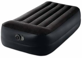Täispuhutav madrats pumbaga Intex Dura-Beam Pillow Rest, must v., 191 cm x 99 cm x 42 cm