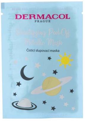 Näomask Dermacol Beautifying Peel-Off Metallic, 15 ml