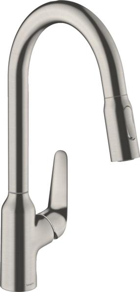 Virtuvinis maišytuvas Hansgrohe Focus M42 ComfortZone 220, nerūdijančiojo plieno sp.