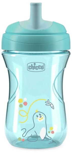 Puodelis su snapeliu Chicco Mix & Match Advanced, 266 ml, 1 m., plastikas, mėlyna sp.