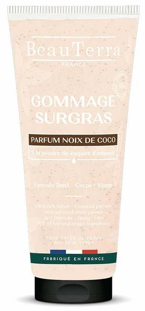 Keha kooriv kreem Beauterra Coconut exfoliant, 200 ml
