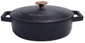 Kastrul Berlinger Haus BH-6493, Ø26 cm, 2.57 l, must v.
