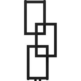 Vandeninis rankšluosčių džiovintuvas Mexen Grid, juoda sp., 36 cm x 87 cm, 209 W