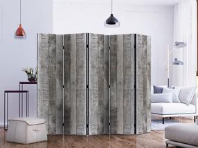 Širma Artgeist Concrete Timber II, įvairių spalvų, 225 cm x 172 cm