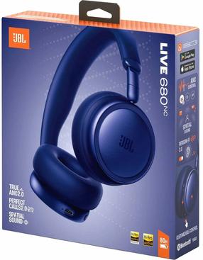 Juhtmeta kõrvaklapid JBL Live 680NC JBLLIVE680NCBLU, sinine v.