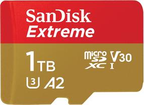 Atminties kortelė SanDisk Extreme, 1 TB