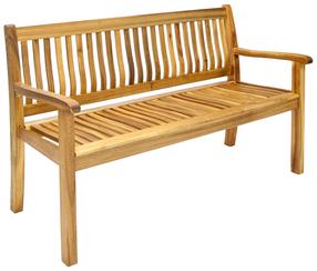 Suoliukas Home4you Finlay, rudas, 150 cm x 61 cm x 91 cm