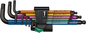 Šešiakampių raktų rinkinys Wera 1.5-10 mm 950/9, šešiakampis, 9 vnt.