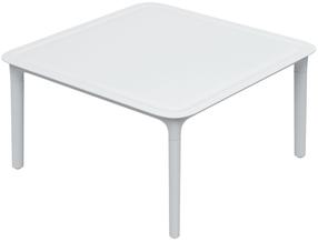 Lauko stalas Ferne Rimo, balta sp., 77.5 cm x 77.5 cm x 40.5 cm