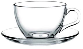 Kohvi- / teeserviis Pasabahce Basic, 0.200 l, klaas, läbipaistev v., 12 tk.
