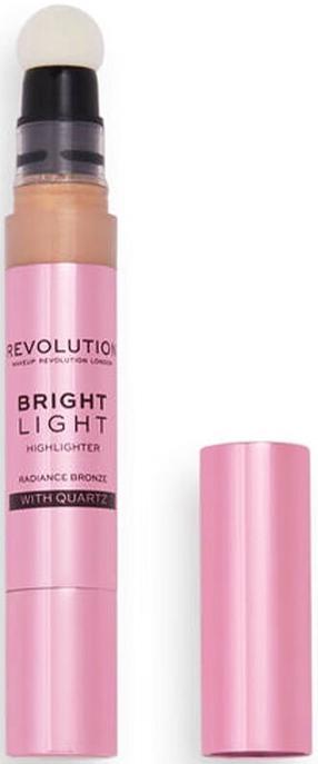 Švytėjimo suteikianti priemonė Makeup Revolution London Bright Light, bronzos sp., radiance bronze, 3 ml