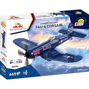Konstruktorius, lėktuvas Cobi Chance Vought F4U-4 Corsair 26634, 665 vnt., mėlyna sp.