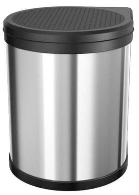 Atkritumu tvertne Hailo Compact-Box, melna krās., 15 l, 29 cm x 30.4 cm