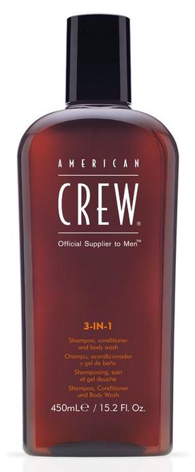 Šampūnas American Crew 3in1, 450 ml