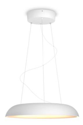 Išmanusis šviestuvas kabinamas Philips Hue Amaze, LED, 2200 - 6500 °K, 1 x 25 W, balta sp. / balta sp.