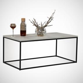 Журнальный столик Kalune Design Cosco, дубовый цв./светло-коричневый цв., 95 см x 55 см x 43 см