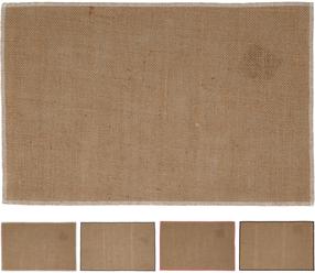 Lauamatt JUTE B04222260, 30 cm x 45 cm, (värv/disain valitakse juhuslikult)
