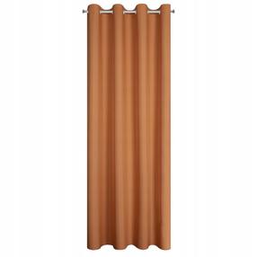 Nakts aizkari ZKXT-31, oranža krās., 140 cm x 250 cm