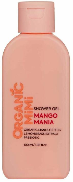 Kūno prausimosi želė Organic Mimi Mango & Lemongrass, 100 ml