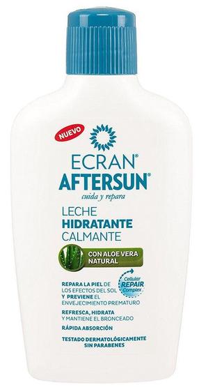 Pēc sauļošanās losjons Ecran Aftersun Moisturising Milk Aloe Vera, 200 ml