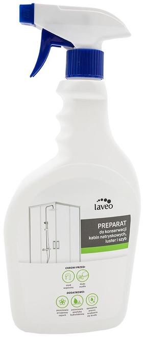 Puhastusvahend, klaasile/vannitoa puhastamiseks Laveo, 0.5 l