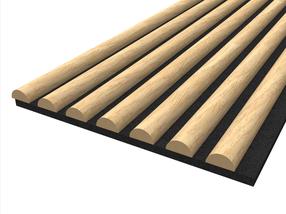 Акустические панели Domoletti, 270 см x 30.5 см x 2.1 см