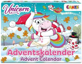 Adventes kalendārs Craze Unicorn, daudzkrāsaina