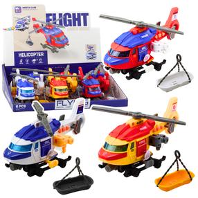  Игрушечный вертолет Lean Toys Flight, (цвет/дизайн выбирается случайным образом)