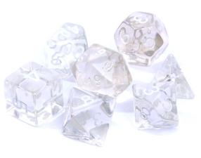 Žaidimo kauliukai Rebel Crystal Dice Set