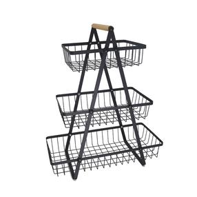 Virtuvinis stovas 34166-42, 21 cm x 41 cm x 49 cm, metalas, juoda sp.