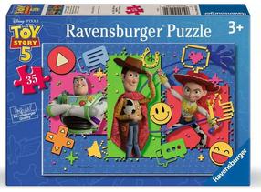 Puzle Ravensburger Toy Story, 27 cm x 19 cm, 35 gab.