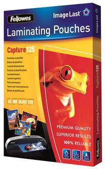 Laminavimo plėvelė Fellowes, 125 μm x 297 mm x 210 mm, 100 vnt.