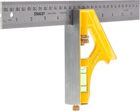 Угловая линейка Stanley Combination Square 2-46-028, 300 мм, металл, 45 - 360 град