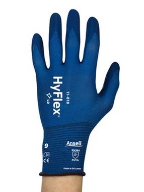 Töökindad kootud Ansell HyFlex 11-818, 8