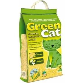 Kačių kraikas Plaček Green Cat 63597, medienos drožlių (sušokantis), 12 l