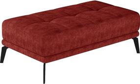 Pufas Torrense Dora 63, raudona sp., 75 cm x 140 cm x 45 cm