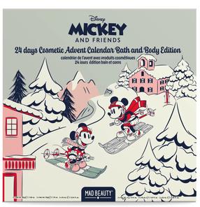 Advento kalendorius Mad Beauty Disney Mickey & Minnie Ski 24-Day Bath, Body & Beauty