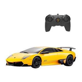  Rc automobilis Rastar Murcielago LP670-4, 1:24, geltona sp.